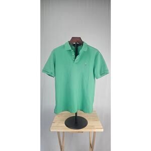 Polo Ralph Lauren Classic Fit Polo Shirt Men's M Soft Cotton Green